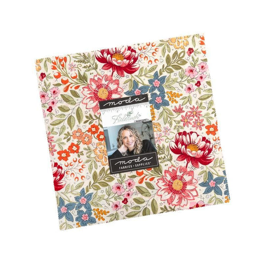 Fieldrush Layer Cake Floral Fabric - 30780LC - Moda Fabrics Quilting Cotton Fabric