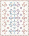 SALE Wildflower Fields Boxed Quilt Kit Floral Fabric - KT-17680 - Riley Blake Quilting Cotton