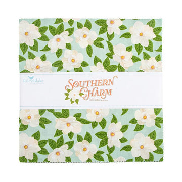Southern Charm 10" Stacker Floral Fabric - 10-17440-42 - 42-pieces Precut - Riley Blake Quilting Cotton Fabric