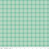 Image of Southern Charm Gingham Mint quilting cotton fabric by The RBD Designers for Riley Blake Designs. Features gingham on a green background. Cute Little Fabric Shop.