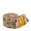 Spooky 2.5" Rolie Polie Halloween Fabric - RP-17570-40 - 40-piece Precut - Riley Blake Quilting Cotton Fabric