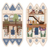 SALE A Spoonful of Sugar Mary Poppins Storybag FELT Panel Pattern Fabric - FT17088 - Riley Blake Polyester Felt Fabric