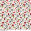 3 yard cut - SALE Farmer's Daughter Daisy Raindrop Cream Floral Fabric WIDEBACK 108" WIDE - WB17198 - Riley Blake Quilting Cotton Fabric