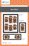 SALE Boo Who? Quilt PATTERN Halloween Pattern - Riley Blake INSTRUCTIONS Only