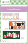 SALE Seasonal Runners PATTERN Holiday Pattern - Riley Blake INSTRUCTIONS Only