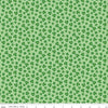 Image of Seasonal Basics Shamrocks Green quilting cotton fabric by Christopher Thompson for Riley Blake Designs. Features clovers on a green background. Cute Little Fabric Shop.