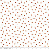 Image of Seasonal Basics Jacks White quilting cotton fabric by Christopher Thompson for Riley Blake Designs. Features pumpkins on a white background. Cute Little Fabric Shop.