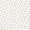 Image of Seasonal Basics Jacks White quilting cotton fabric by Christopher Thompson for Riley Blake Designs. Features pumpkins on a white background. Cute Little Fabric Shop.