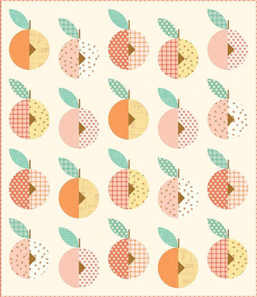 SALE Peach Street Quilt PATTERN Fruit Pattern - Riley Blake INSTRUCTIONS Only