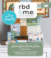 Machine Embroidery Stitch Your Book Nook PATTERN Multiple Designs - ME100SBN26R2 - Riley Blake INSTRUCTIONS only