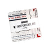 SALE Independence Day 2.5" Squares Mini Charm Pack Patriotic Fabric - 55720MC - 42-Piece Precut - Moda Fabrics Quilting Cotton Fabric