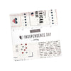 Independence Day Charm Pack Patriotic Fabric - 55720PP - 42-Piece Precut  - Moda Fabrics Quilting Cotton Fabric