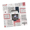 Independence Day Layer Cake Patriotic Fabric - 55720LC - 42-Piece Precut - Moda Fabrics Quilting Cotton Fabric