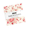 Petals And Polka Dots Charm Pack Floral Fabric - 3080PP - 42-Piece Precut - Moda Fabrics Quilting Cotton Fabric