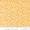 Image of Summers End Florals Sunflower quilting cotton fabric by Fig Tree Co for Moda Fabrics. Features flowers on a yellow background. Cute Little Fabric Shop.