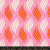SALE Trinketry Lit Flamingo Pink Fire Fabric - RS0113 - Moda Fabrics Quilting Cotton Fabric