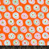 Trinketry Spools Goldfish Orange Spool Fabric - RS0111 - Moda Fabrics Quilting Cotton Fabric