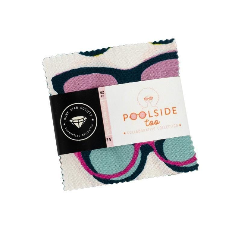 Poolside Too Mini Charm Pack Summer Fabric - RS5197MC - 42-Piece Precu ...