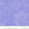 Image of Delphinium Small Floral Bluebell quilting cotton by Janet Clare for Moda Fabrics. Features flowers on a blue background. Cute Little Fabric Shop.