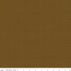 Image of Bountiful Geometric Suede quilting cotton fabric by Sandy Gervais for Riley Blake Designs. Features a geometric pattern on a brown background. Cute Little Fabric Shop.