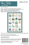 SALE Yours Truly Quilt PATTERN Envelope Pattern - Riley Blake INSTRUCTIONS Only