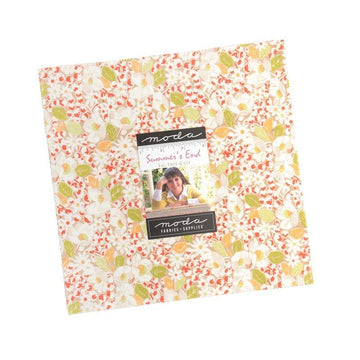 Summers End Layer Cake Floral Fabric - 35430LC - Moda Fabrics Quilting Cotton Fabric