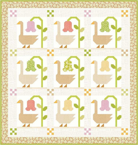 Gertrude Quilt PATTERN Bird Pattern - FT-3051 - Moda Fabrics INSTRUCTIONS Only