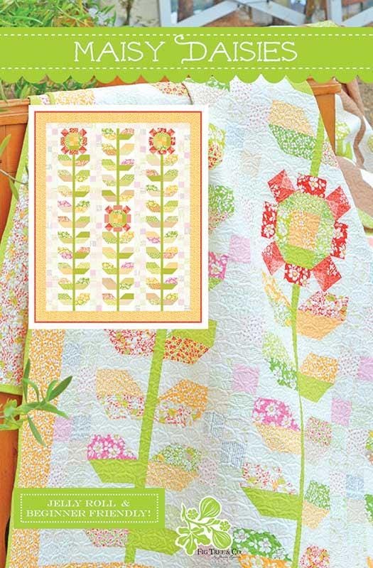 Maisy Daisies Quilt PATTERN Floral Pattern - FT-3055 - Moda Fabrics INSTRUCTIONS Only