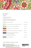 Posey Pop Quilt PATTERN Floral Pattern - BG-PAT089 - Moda Fabrics INSTRUCTIONS Only