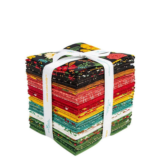 Orchard House Fat Quarter Bundle Floral Fabric - FQ-17720-30 - 30-Piece Precut - Riley Blake Quilting Cotton Fabric