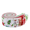 Claus & Co. Rolie Polie Christmas Fabric - RP-17740-40 - 40-piece Precut - Riley Blake Quilting Cotton Fabric