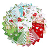 Claus & Co. 5" Stacker Christmas Fabric - 5-17740-42 - 42-Piece Precut - Riley Blake Quilting Cotton Fabric
