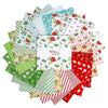 Claus & Co. 10" Stacker Christmas Fabric - 10-17740-42 - 42-Piece Precut - Riley Blake Quilting Cotton Fabric