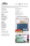 Reading Pillow PATTERN Book Pocket Pattern - Riley Blake INSTRUCTIONS Only
