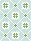 SALE Arctic Sparkler Quilt PATTERN Star Block Pattern - Riley Blake INSTRUCTIONS Only
