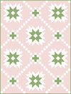 SALE Arctic Sparkler Quilt PATTERN Star Block Pattern - Riley Blake INSTRUCTIONS Only