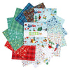 Happy Haven 10" Stacker Camping Fabric - 10-17620-42 - 42-Piece Precut - Riley Blake Quilting Cotton Fabric