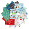 Happy Haven 10" Stacker Camping Fabric - 10-17620-42 - 42-Piece Precut - Riley Blake Quilting Cotton Fabric