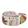 Christmas Greetings 2.5" Rolie Polie Christmas Fabric - RP-17660-40 - 40-piece Precut - Riley Blake Quilting Cotton Fabric
