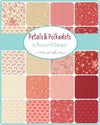 Petals And Polka Dots Layer Cake Floral Fabric - 3080LC - 42-Piece Precut - Moda Fabrics Quilting Cotton Fabric
