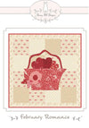 February Romance Quilt PATTERN Valentine's Day Pattern - BHD-2218 - Moda Fabrics INSTRUCTIONS Only