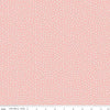 Image of Rosewood Cameo Pink quilting cotton fabric by Jessica Chertkow for Riley Blake Designs. Features dots on a pink background. Cute Little Fabric Shop.