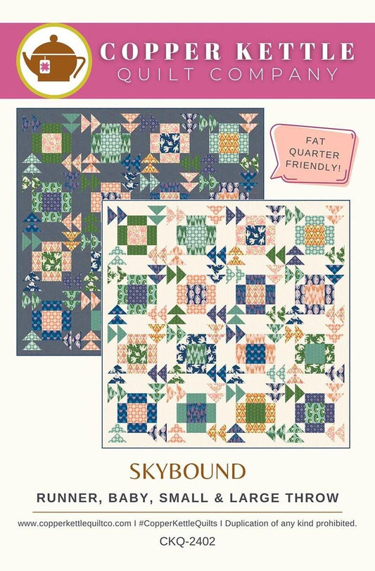 SALE Skybound Quilt PATTERN Geometric Pattern - Riley Blake INSTRUCTIONS Only