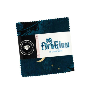 Fireglow Mini Charm Pack Mythical Fabric - RS2131MC - 42-Piece Precut - Moda Fabrics Ruby Star Society Quilting Cotton Fabric