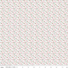Image of Whimsical Woodland Mini Florals Pink quilting cotton fabric by Tasha Noel for Riley Blake Designs. Features flowers on a pink background. Cute Little Fabric Shop.