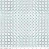 Image of Sketchbook Geo Blue quilting cotton fabric by Lisa Audit for RIley Blake Designs. Features a geometric pattern on a blue background. Cute Little Fabric Shop.