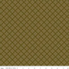 Image of Bountiful Plaid Green quilting cotton fabric by Sandy Gervais for Riley Blake Designs. Features plaid on a green background. Cute Little Fabric Shop.