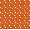 Image of Bountiful Pumpkins Autumn quilting cotton fabric by Sandy Gervais for Riley Blake Designs. Features pumpkins on an orange background. Cute Little Fabric Shop.