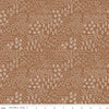 Image of Colorful Critters Sketch Brown Quilting Cotton Fabric by Official Licensed Product for Riley Blake Designs. Features crayon drawings on a brown background. Cute Little Fabric Shop.