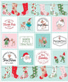 SALE Claus & Co. Panel Christmas Fabric - PD17749 - Riley Blake Quilting Cotton Fabric